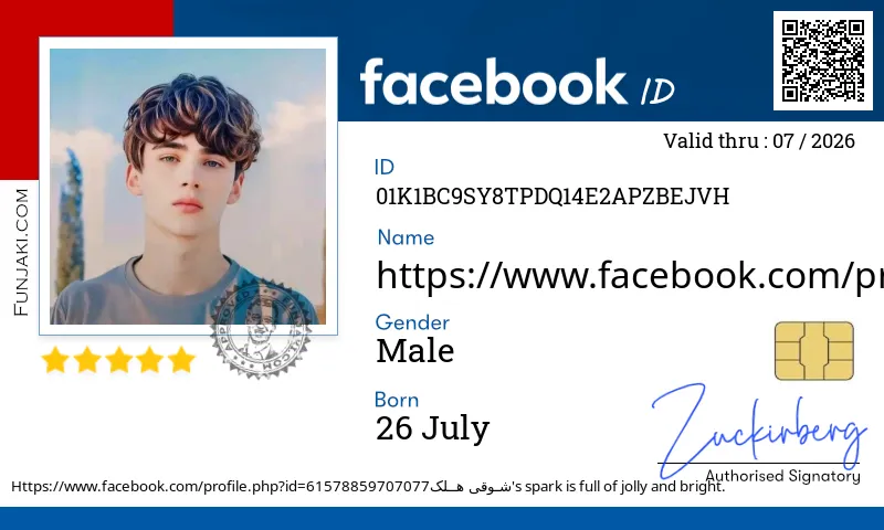 Facebook ID Card