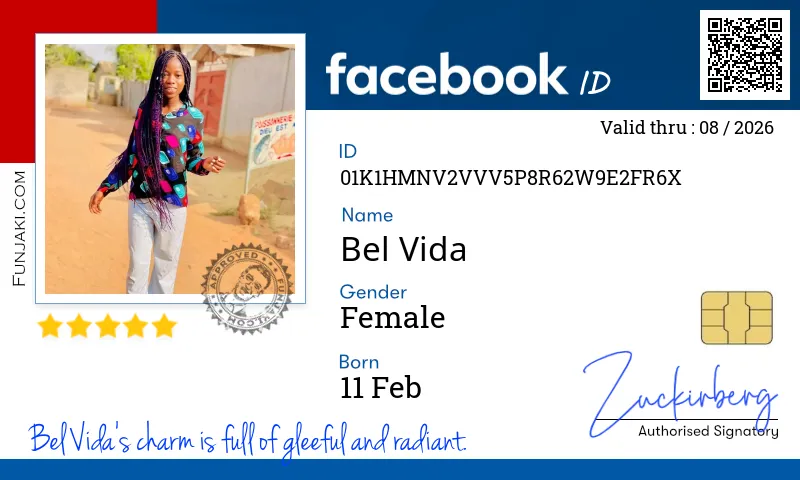 Facebook ID Card