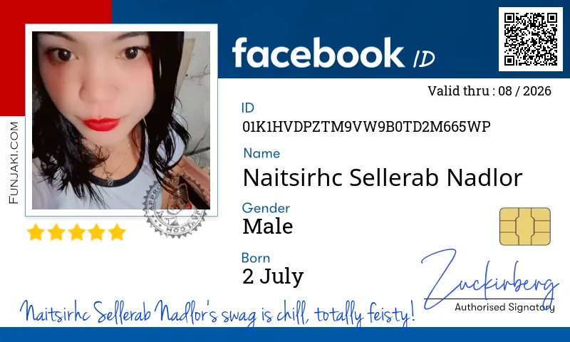 Facebook ID Card