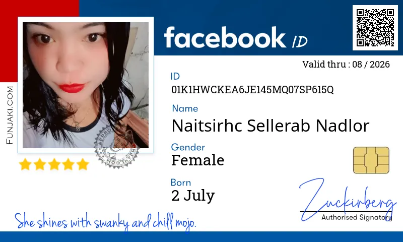 Facebook ID Card
