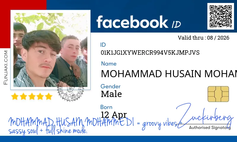 Facebook ID Card