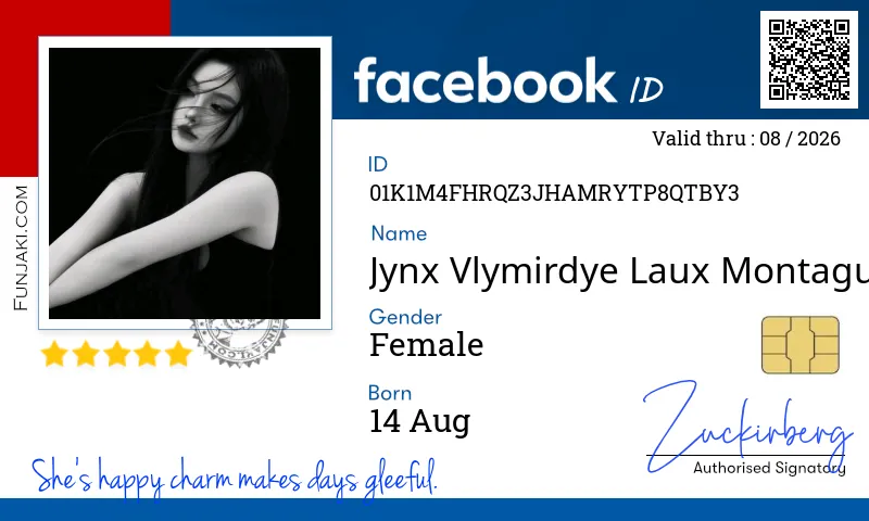 Facebook ID Card