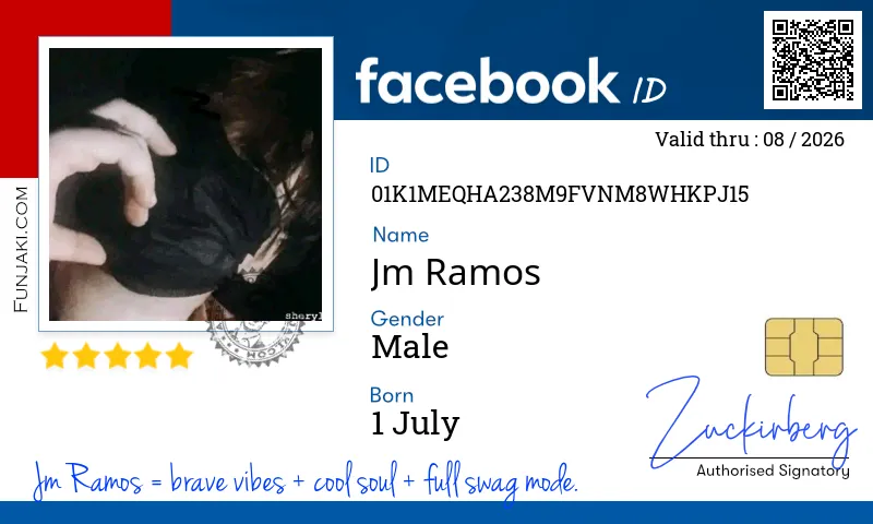 Facebook ID Card