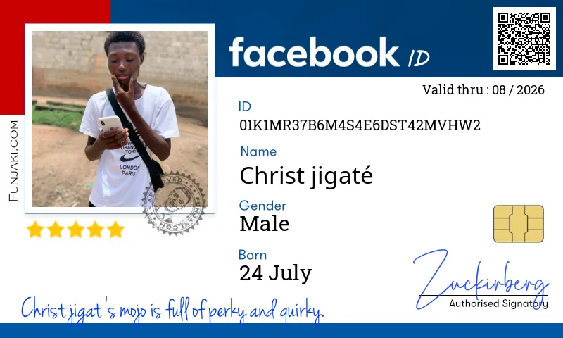 Facebook ID Card