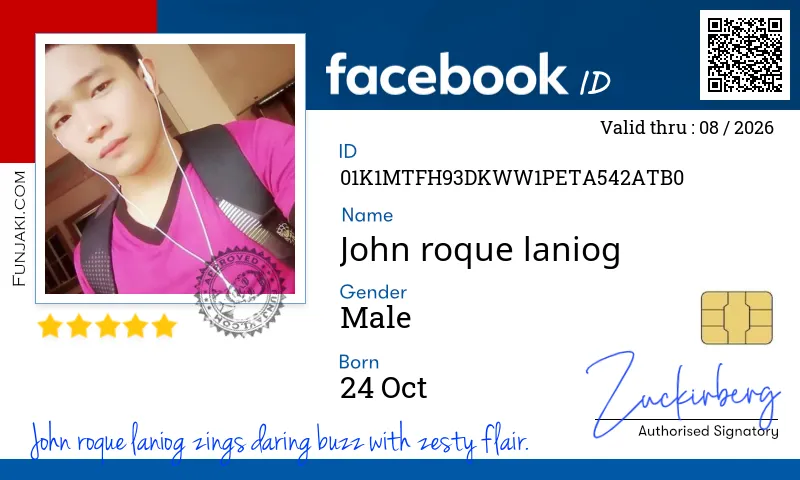 Facebook ID Card