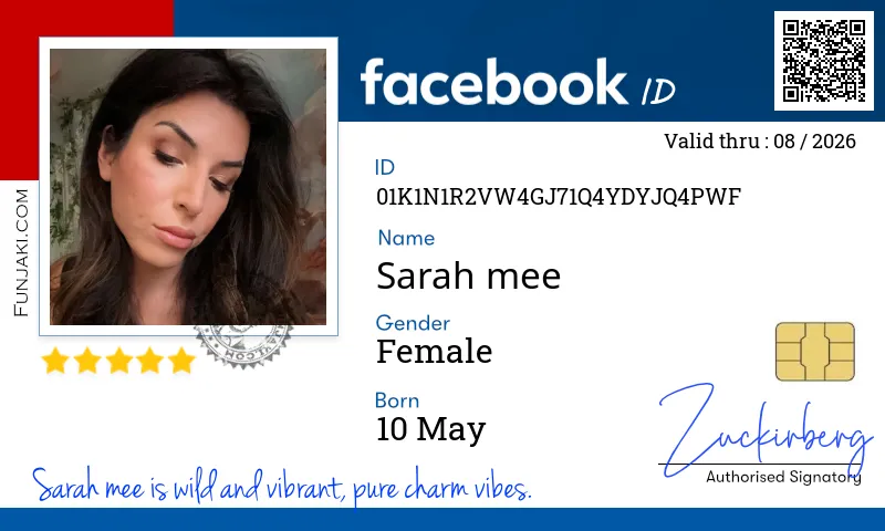 Facebook ID Card