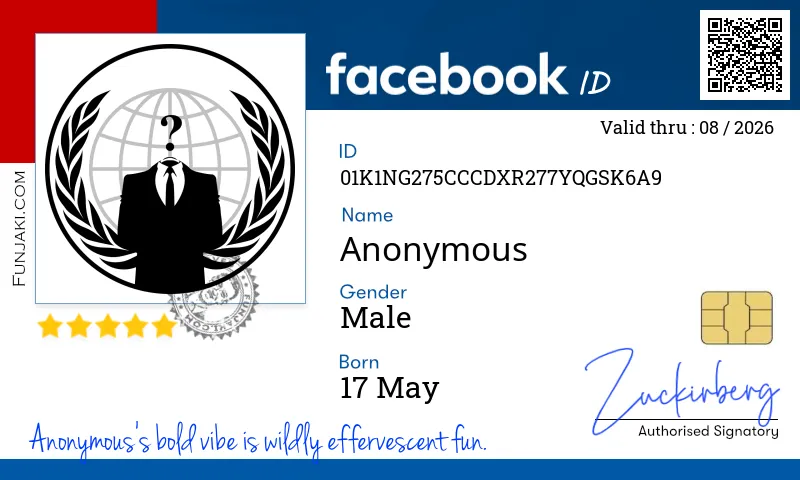 Facebook ID Card