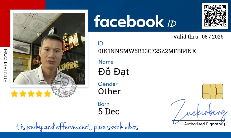 Facebook ID Card