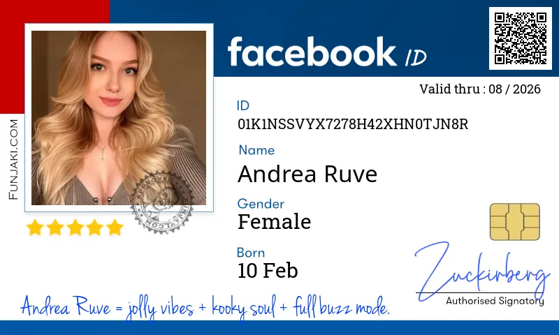 Facebook ID Card