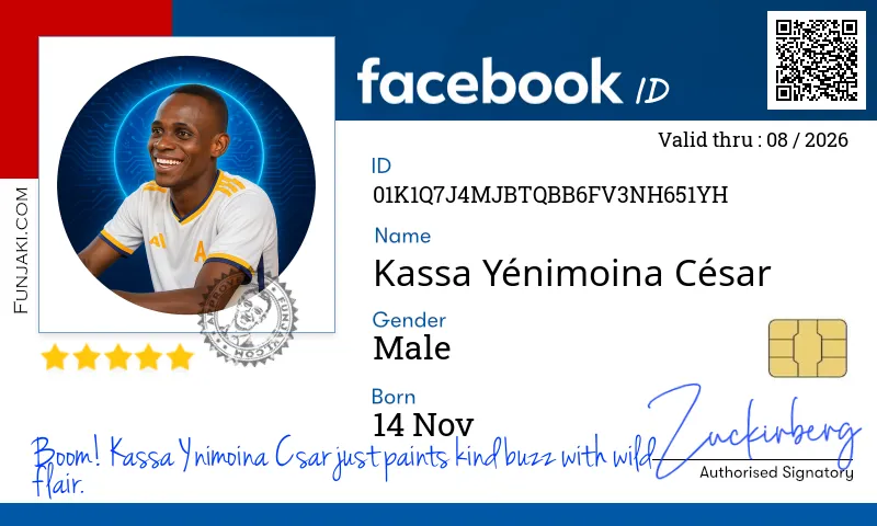 Facebook ID Card