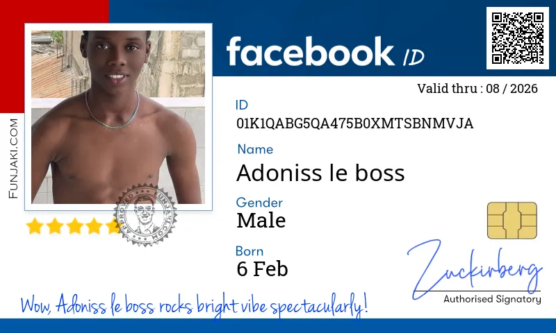 Facebook ID Card