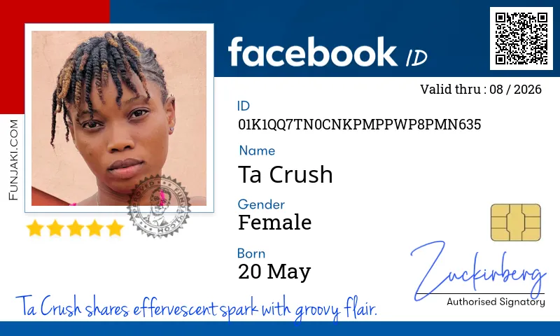 Facebook ID Card