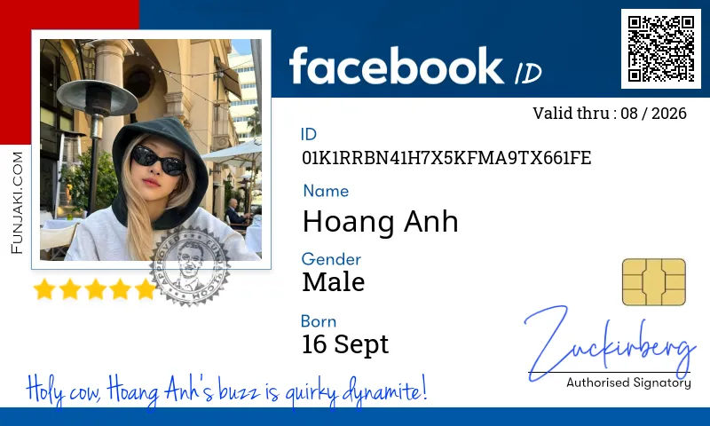 Facebook ID Card