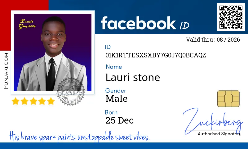 Facebook ID Card