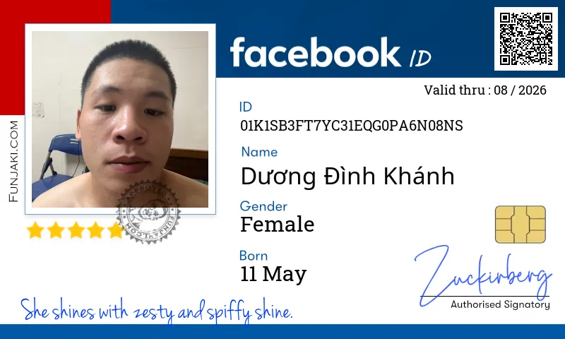 Facebook ID Card
