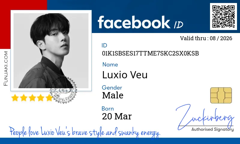 Facebook ID Card