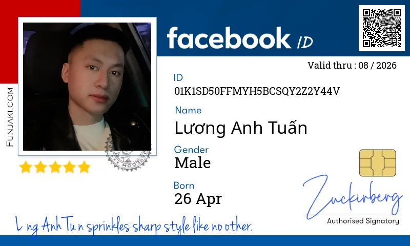 Facebook ID Card