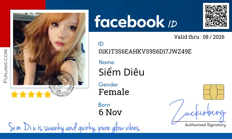 Facebook ID Card