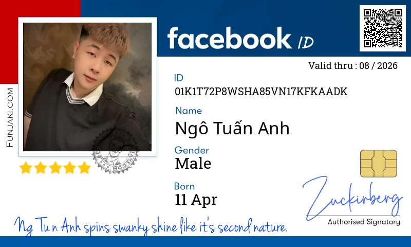 Facebook ID Card