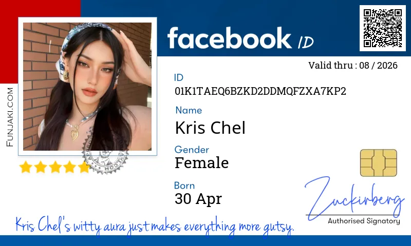 Facebook ID Card