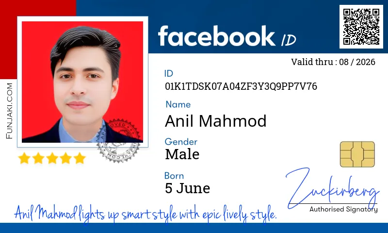 Facebook ID Card