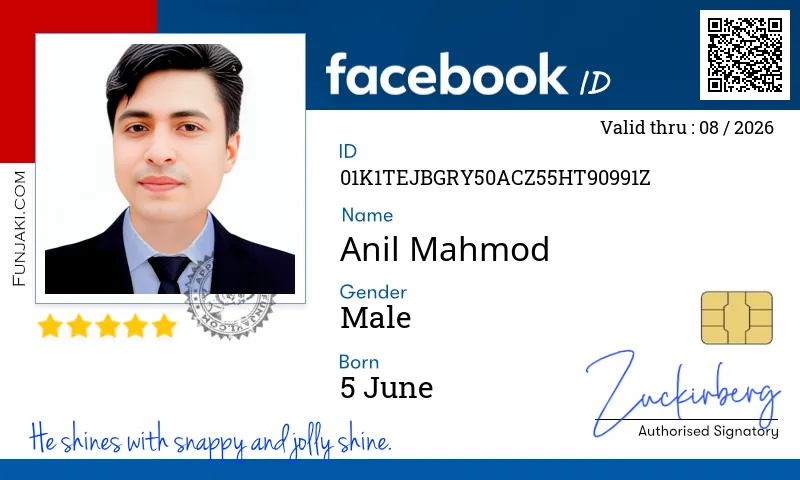 Facebook ID Card