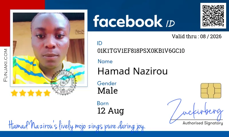 Facebook ID Card