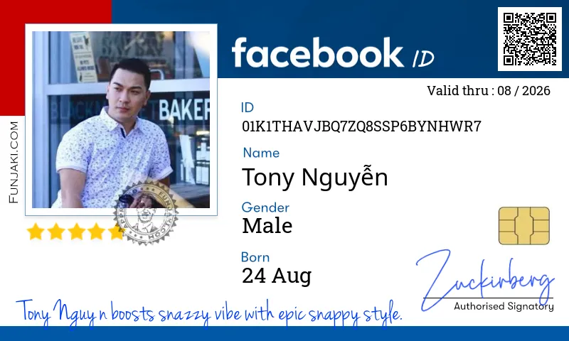 Facebook ID Card