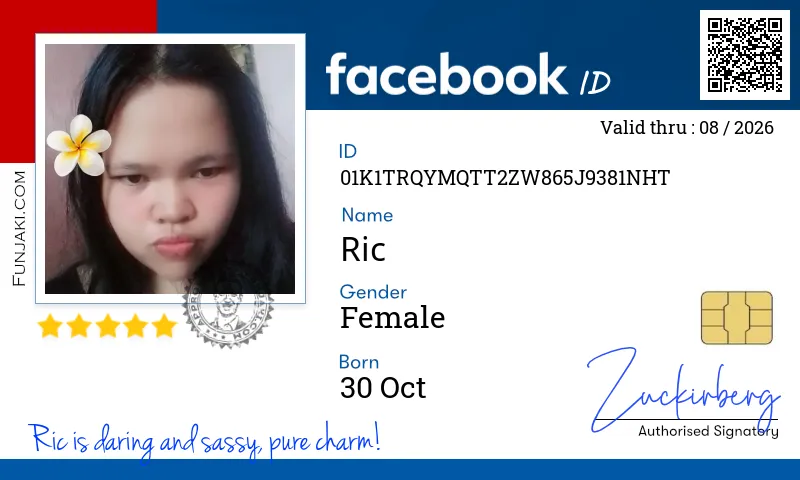 Facebook ID Card