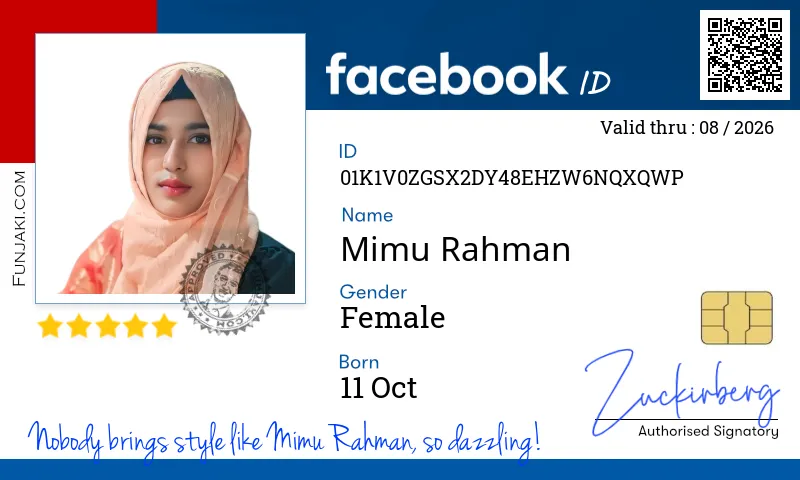 Facebook ID Card