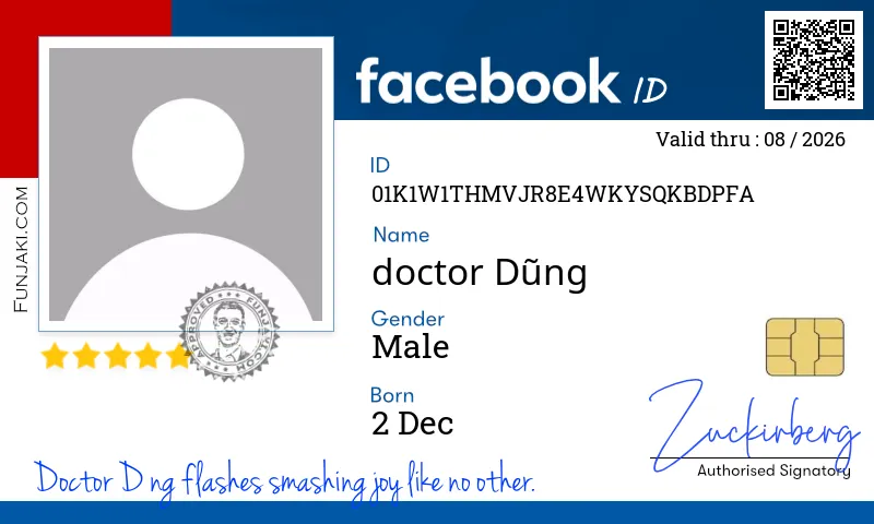 Facebook ID Card