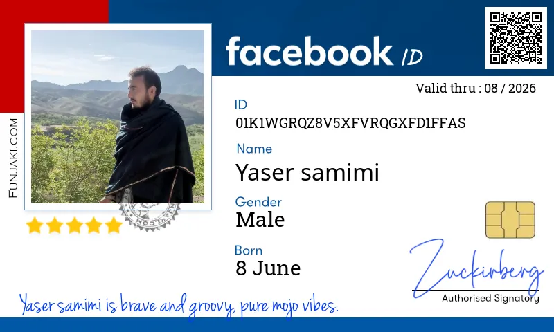 Facebook ID Card