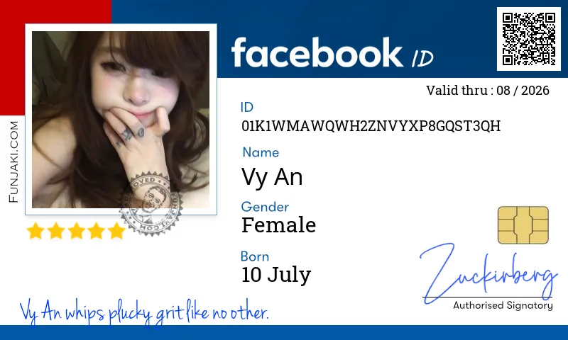 Facebook ID Card