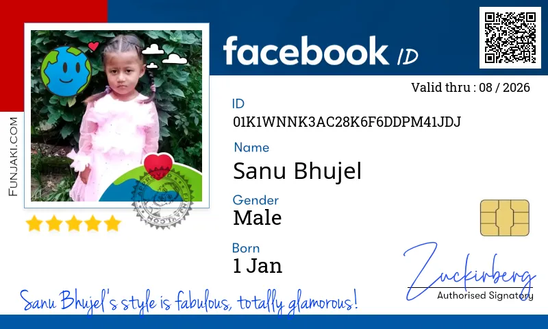 Facebook ID Card