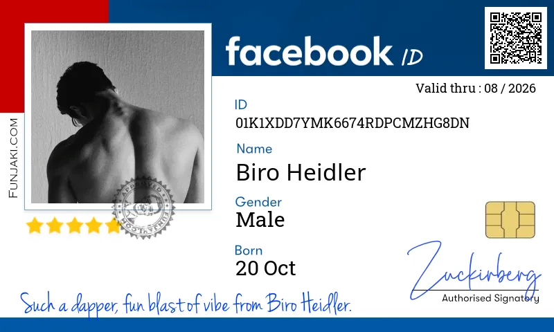Facebook ID Card