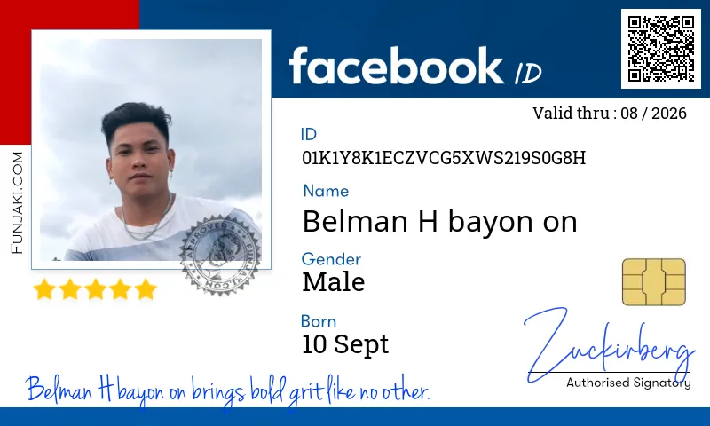 Facebook ID Card