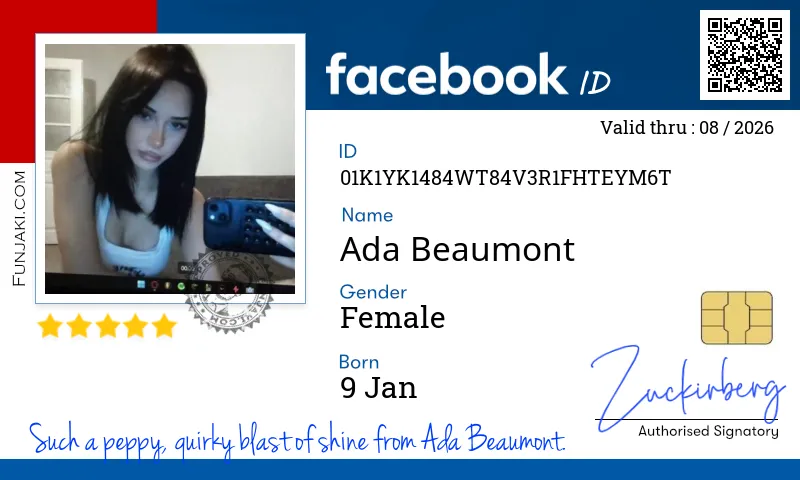 Facebook ID Card