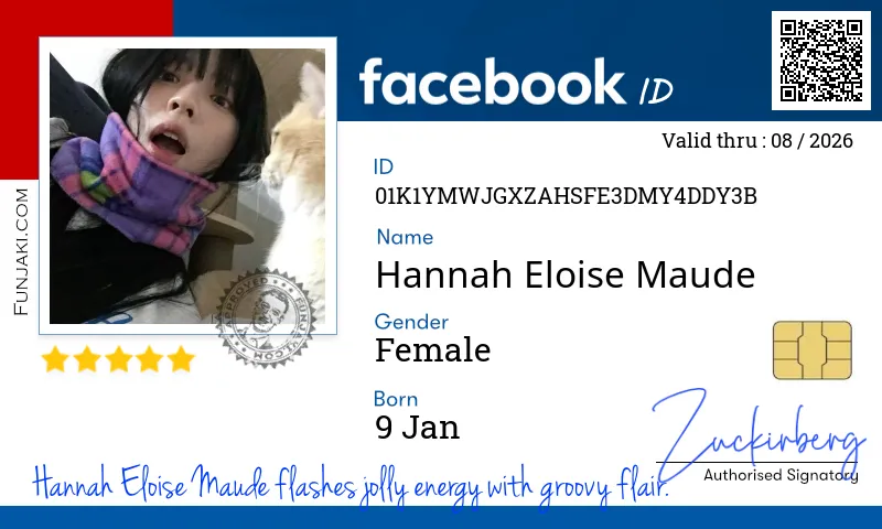 Facebook ID Card