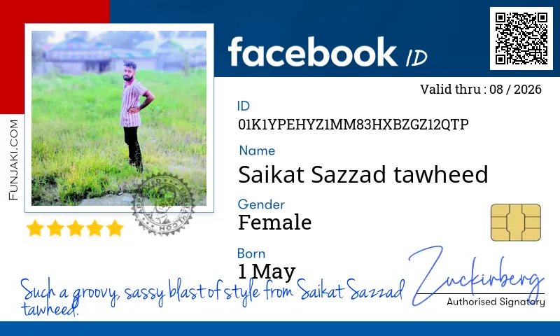 Facebook ID Card