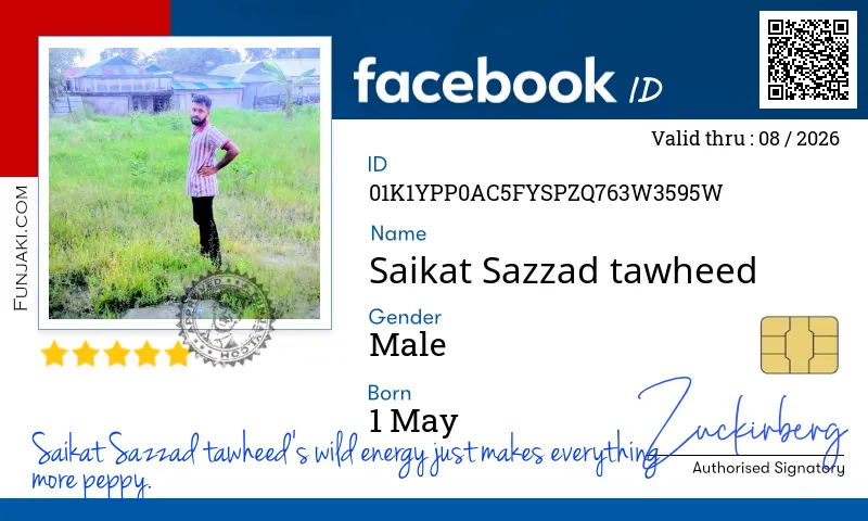 Facebook ID Card