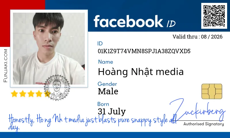 Facebook ID Card