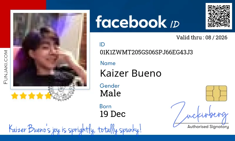 Facebook ID Card
