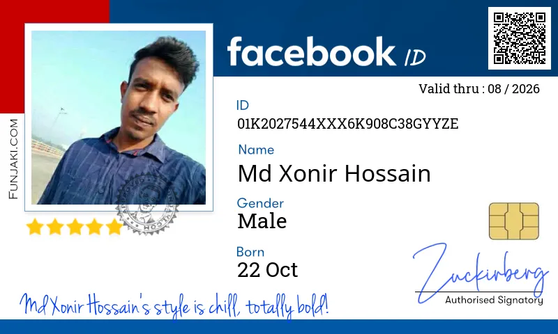 Facebook ID Card