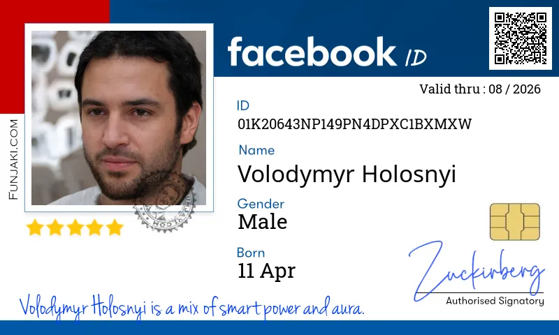 Facebook ID Card