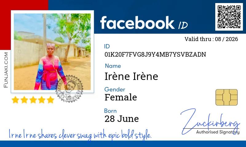 Facebook ID Card