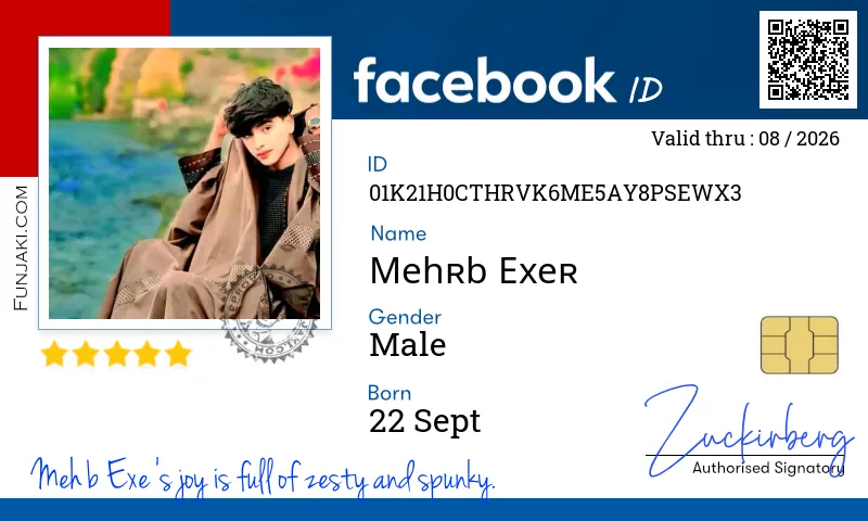 Facebook ID Card