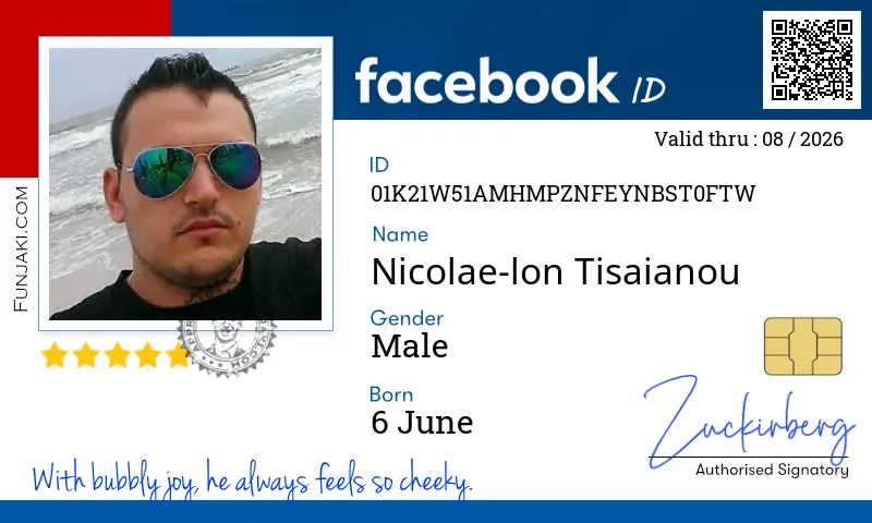 Facebook ID Card