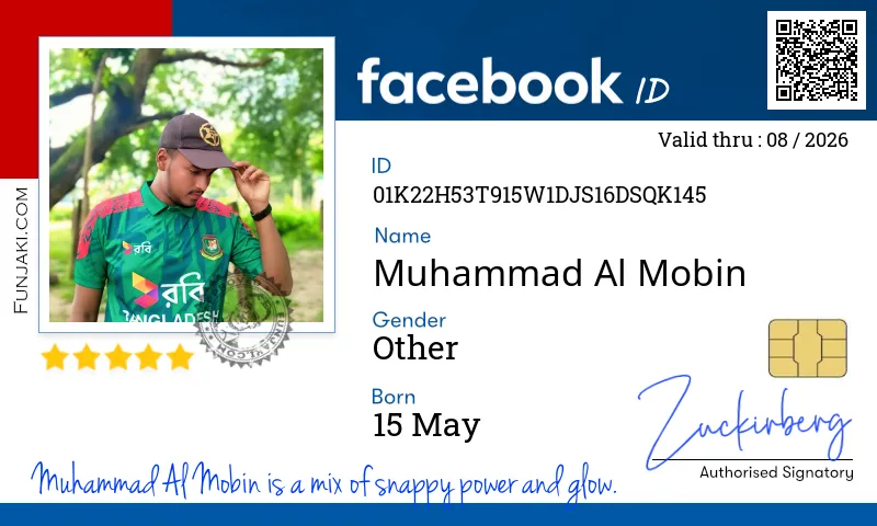 Facebook ID Card