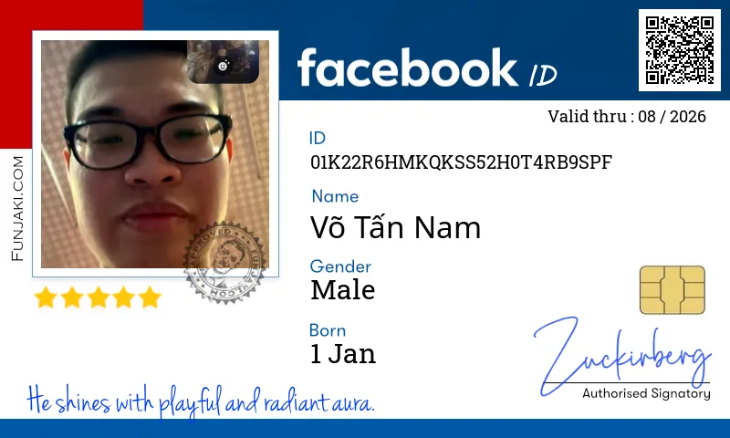 Facebook ID Card