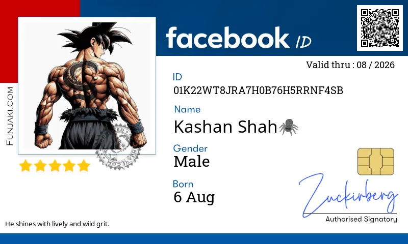 Facebook ID Card